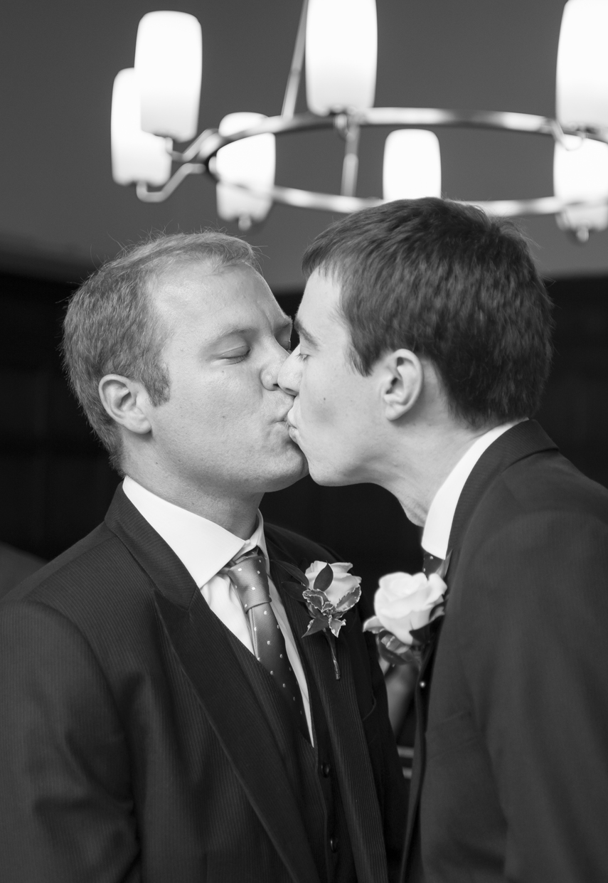 Same sex Oxford wedding photography